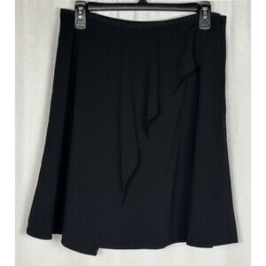4 For $20 Ann Taylor Women’s Size 6 Asymmetric Front Mini Skirt Black